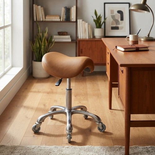 Bequemer sattelhocker mit - bequemer,