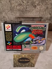 SNES Super Nintendo Turtles Tournament Fighters mit OVP und Anleitung NOE