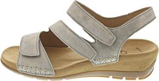 Gabor Damen Sandale beige kombi