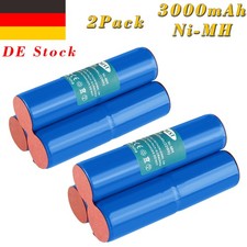 2X Creabest 3000mAh 7,2V Ni-MH