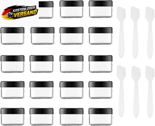 Cremedosen set leer - set, 15