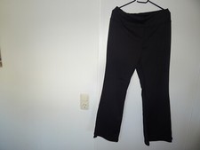 Hose Leggings XXL mit Schlag  tolle Paßform stretchig Schlankmacher Yoga schwarz