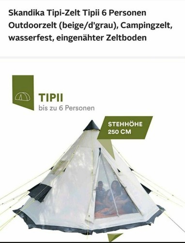 Zelt personen tipi - tipi,