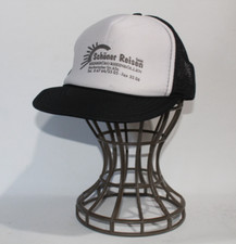 Schoner Reisen Cap Truckermütze One Size weiß schwarz