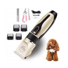 Tierhaarschneider Profi Schermaschine Akku Rasier Trimmer für Hunde Katze DHL