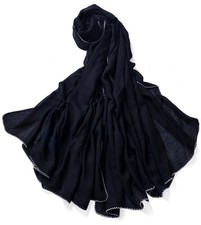 Xxl damen stola schal unifarbe - damen,