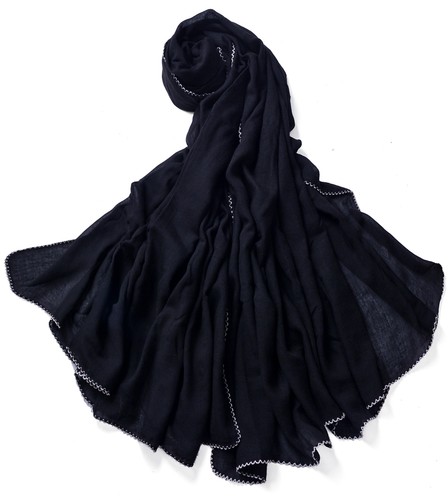 Xxl damen stola schal unifarbe - xxl,