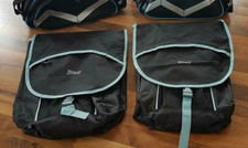 Fahrradtaschen 2 Stück Gepäckträgertasche Packtaschenset Fahrradzubehör