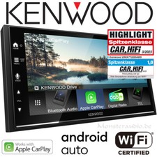 Kenwood DMX-7722DABS 2-DIN Autoradio WiFi DAB+ für android auto apple car play