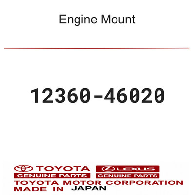Toyota original 12360 46020 - toyota,