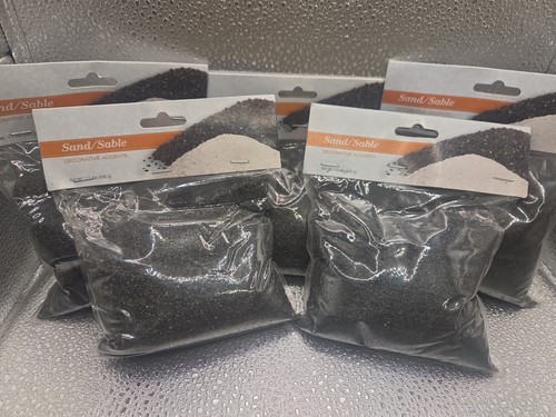 Decorative black sand lot 5 - lot, of
