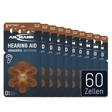 ANSMANN Hörgerätebatterien
