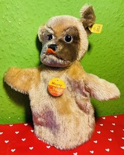 Steiff  Vintage Handpuppe---Hund Mopsy---K/F/S---Rarität    💐🌺🌹💚🦋🌹☘️