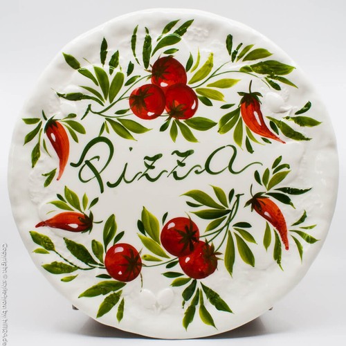 Bassano keramik pizzateller - keramik,