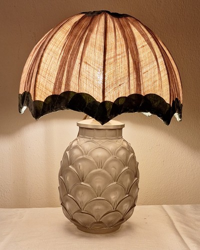 Art deco ananaslampe - art,