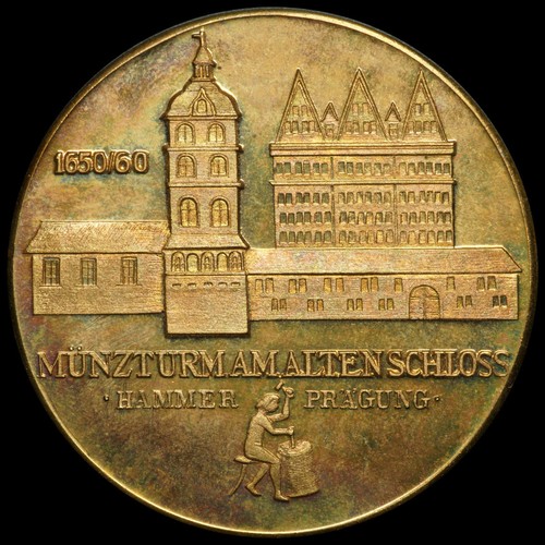 Helmut könig medaille 1987 - kÖnig:,