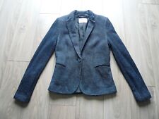 Superschöner ORSAY Damen Sweat BLAZER Gr.XS/34 blau Jacke Mantel NEU  !!