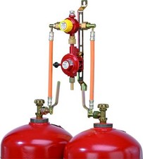 Zweiflaschenanlage mit