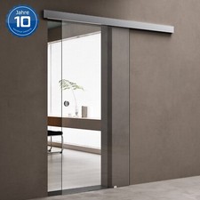 Glasschiebetür komplettset Softclose Zimmertür glas H:2050/2150mm 8mm ESG Nano