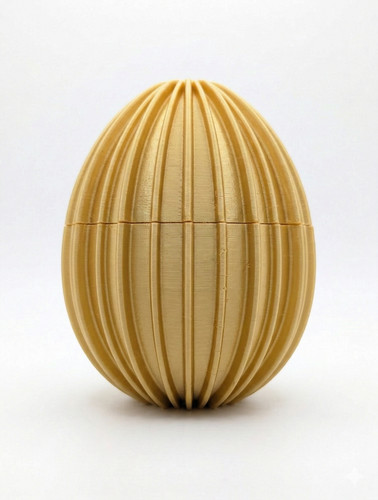 Osterdeko osterei gold - osterei,