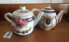2 X Miniatur Kaffee- / Teekannen * Porcelain Art * zum Sammeln