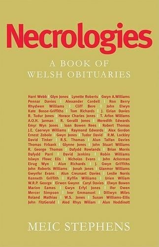 Necrologies book of welsh - necrologies:,