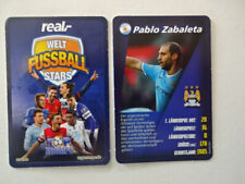 Sammelkarte " Welt Fußball Stars / M.C.F.C / Pablo Zabaleta
