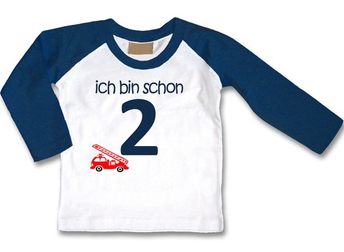 Geburtstagsshirt ich bin - la,