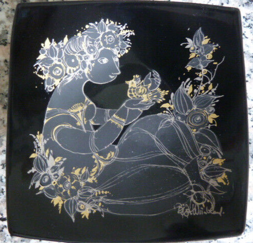 Rosenthal porcelaine noire - rosenthal,