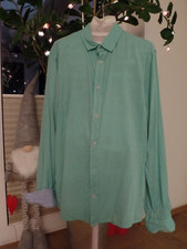 *Camp David * Hemd* türkis/grün* White Label* Leinenoptik* Gr.L *w.NEU*