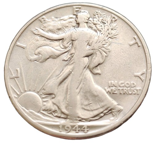 Usa half dollar 1944 - half,