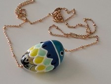 ZARA Süße Kette Keramik ?  blau