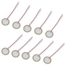  10 PCS Acoustic Piezo Sensor Guitar Pickup Piezoelektrischer Summer