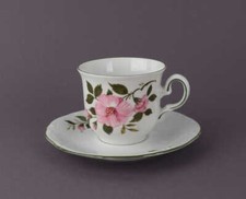 Winterling Kirchenlamitz Wildrose / Hibiskus Kaffeetasse mit Untertasse