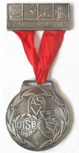 Ddr medaille nva asv - medaille,