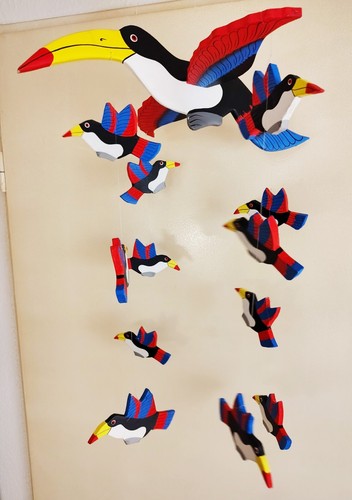 Mobile toucan windspiel - mobile, deko