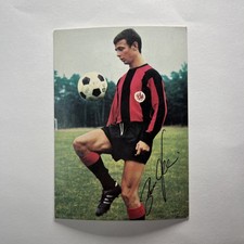 Bernd Hölzenbein Eintracht Frankfurt 1969/70 Bergmann Sammelbild Original Sign.