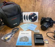 ⭐ Canon EOS 450D DSLR + Power Zoom Objektiv EF 38-80mm 1:4-5.6 - 8395 Auslösung⭐