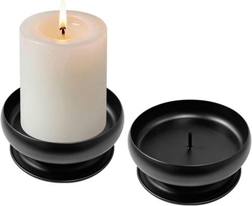 2er set kerzenständer metall - 2er,