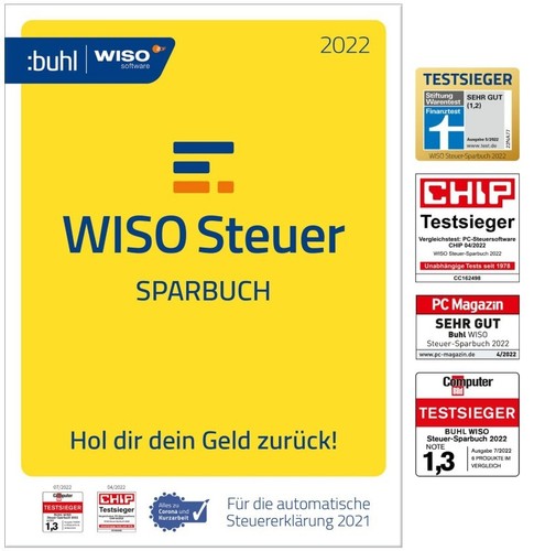 Wiso steuer sparbuch - wiso, 2022