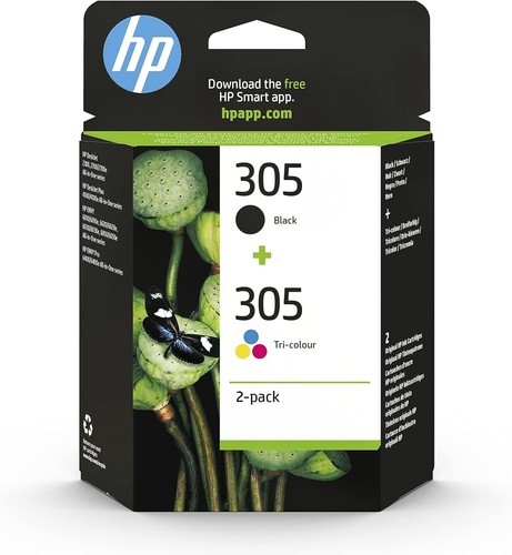 305 pack tri color - hp, 2-pack