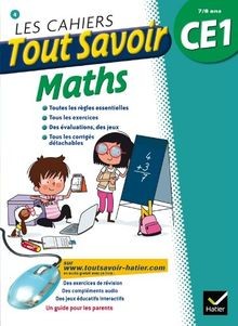 Les cahiers tout savoir maths