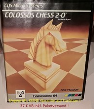 Colossus Chess 2.0, C64 Vintage Game, guter Zustand, ungeprüft !