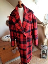 Trendy Herbst Damen Karo Rot