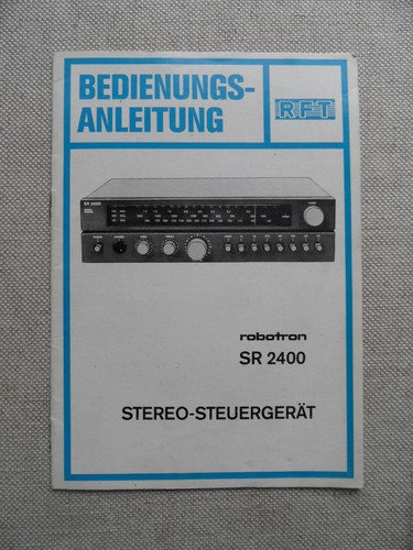 Rft bedienungsanleitung - rft,