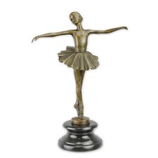 Bronzefigur Tanz Tänzerin