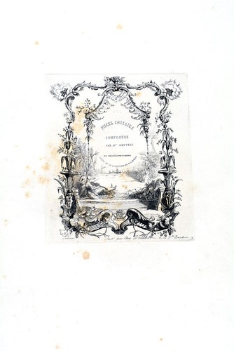 Altes buch watteau - altes,