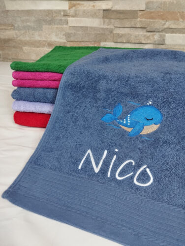 Handtuch 70x140cm namen - handtuch, tier