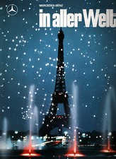 Prospekt Zeitschrift Mercedes