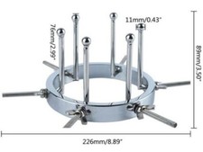 Riesiges 6 Blatt Spekulum Mega